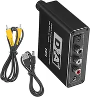CONGARTENO Optical to Analog Digital Coaxial to Analog Audio Adapter Converter for Tv Speakers Random Style