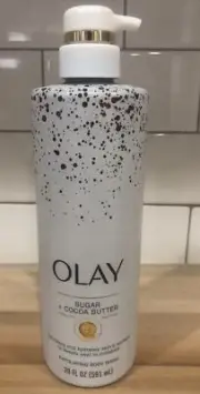 Olay Exfoliating & Moisturizing Body Wash with Sugar, Cocoa Butter, and Vitamin