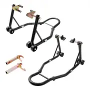 VEVOR Motorcycle Front & Rear Stand Lift 850 lbs Spoolift Paddock Swingarm Arm