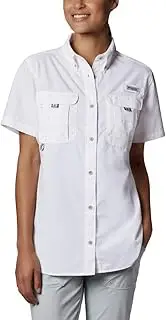 [Columbia] 7313 CB 7313 LADIES BAHAMA SS SHIRT WHITE M
