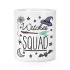 Witches Squad Halloween Makeup Brush Pencil Pot Spooky Ghost Pumpkin Funny