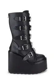 [Y.R.U.] Dune Skull Platform Boots