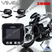 Dual MotorBike camera MotorCycle Dash Car Waterproof Hardwired Kit Truck K1S