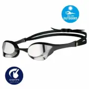 Arena Cobra Ultra Swipe Outdoor Swimming Goggles, Silver - Black, Racing Swim Go