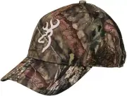 Browning Women's Mossy Oak Break-Up Country Camo Strapback Hat Cap Hunting