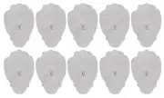 10 Refill Pads - IQ and Smart Relief Massager Pads Electrode Pads TENS Machine