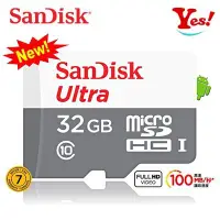 在飛比找Yahoo!奇摩拍賣優惠-【Yes！公司貨】SanDisk ULTRA micro S