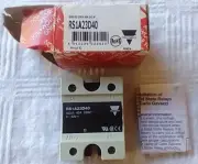 New Carlo Gavazzi Solid State Relay RS1A23D40 SSR RS 230V 40A DC IP in the box
