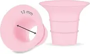 [Maymom] 13mm Flange Insert Compatible with Elvie Single/Double Electric, Elvie Stride Cup (24mm) Compatible with Medela PersonalFit Flex Shield - Not Genuine Elvie Replacement Parts