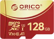 128GB Microsdxc UHS-I Memory Card, 100Mb/S, 4K UHD Recoding, U3, Class10, V30, A
