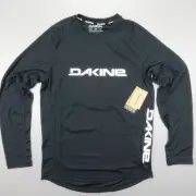 Dakine Men's Thrillium Long Sleeve Jersey UPF Stretch Anti Microbial/Odor Black
