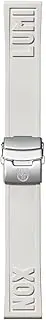 [Luminox] Mens White Rubber Cut-To-Fit Watch Strap - FPX.2406.10Q.K