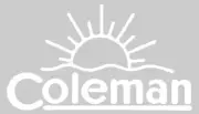 ONE (1) NEW COLEMAN SUNRISE VINYL STICKER DECAL LANTERN STOVE WHITE 6" X 3.5"