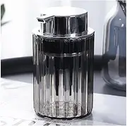 Bathroom Hand Soap Dispenser Hand Soap Dispenser Foam Dispensing Bottle 10.6OZ Decorative Soap Bottle Countertop Hand Pump for Bathroom (Clear Glass) Hand Soap Dispenser