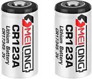 HOUYIBO 2PCS CR123A Lithium Battery 3V 1400mAh CR17345 Non-Rechargeable Disposable Replacement for Industrial PLC Household Battery