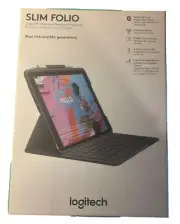 Logitech 920009473 Keyboard Case for Apple iPad 7th Generation 2019 - Graphite