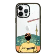 iPhone 14 Pro Max Impact Case Shooting Star for Him by Grim B