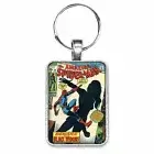 The Amazing Spider-Man #86 Cover Key Ring or Necklace Black Widow Old Comic Book
