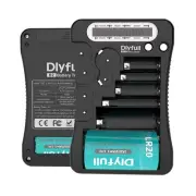 Dlyfull Battery Checker Battery Tester Compatible with AA AA AA AAA AAA AAA 9V w