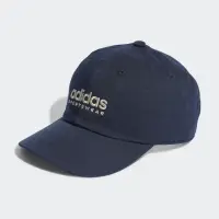 在飛比找momo購物網優惠-【adidas 愛迪達】LOW DAD CAP 藍色 刺繡 