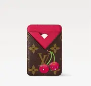Louis Vuitton x Takashi Murakami 2025 CHERRY Card holder Magnet M14562