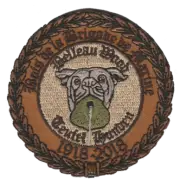 WORLD WAR ONE WWI BELLEAU WOOD 100TH ANNIVERSARY HOOK & LOOP EMBROIDERED PATCH