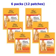 6x AC Tiger Balm Plastered-RD Large Patch Warm Relief Muscle Pain Neck Back