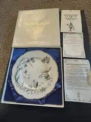 Haviland Limoges France Plate Theatre Des Saisons-Printemps Porcelain Ltd W/ Box