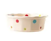 Cute Ceramic Elevated Raised Cat Bowl No Spill Pet Food Water Feeder Cats Small Dogs Pet Supplies - single bowl white
