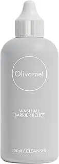 Olivarrier Wash all barrier relief 6.76fl.oz / 200ml Certified Organic low ph cleanser for sensitive, itchy, dry skin. Super moist, Deep clean, Vegan, No irritation, Healthy skin barrier