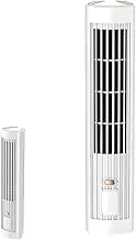 Glosrity Cooling Ace Portable Bladeless Fan, Bladeless Horizontal & Vertical Cooling Fan,3 Speeds,Desktop Portable Tower Fan Air Conditioner, USB Charging, for Livingroom, Bedroom and Office