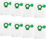 8-PACK 8120AM Vacuum Cleaner Bags for Sebo Airbelt D1,D4&D Series Premium Canister Vacuum Filter Dust Bags