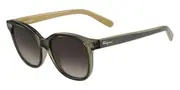 Salvatore Ferragamo SF 834S 323 Women’s Sunglasses Green Size 55
