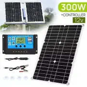 12V 300W Flexible Solar Panel Mono Home Caravan Camping Charging Controller