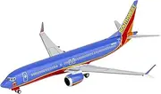 Pre-Built Model Aircraft 9cm for Southwest Airlines B737 MAX8 N872CB Diecast Airplane Model 1:400 Scale Aircraft Static Display Model Miniature Airplane Model