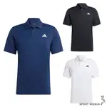 ADIDAS 短袖上衣 男裝 網球 POLO衫 排汗 藍/黑/白【運動世界】HS3279/HS3278/HS3277