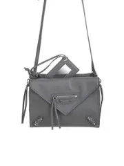 Balenciaga Papier Triple XS Zip Around Grey Leather Bag