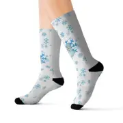 Holiday SnowMan Design Socks