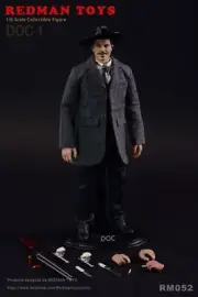 REDMAN TOYS RM052 1/6 Tombstone Doc COWBOY Val Kilmer 12" Male Figure