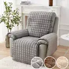 1/2/3 Seater Recliner Sofa Cover Armchair Plush Non-Slip Relax Lazy Slipcovers