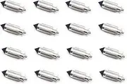 Carburetor Floating Needle Compatible For ATC185S ATC185 S ATC200 ATC250 ATC350 TRX200 TRX250 TRX350 TRX400 TRX450 NX125 NX250 XR250 (Color : 16pcs)