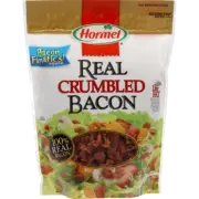 2 x HORMEL REAL CRUMBLED BACON - 567g RESEALABLE BAG - FREE POST (BB MAR 2026)