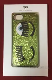 在飛比找Yahoo!奇摩拍賣優惠-CHIARA FERRAGNI 眨眼亮片手機殼【IPHONE