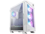 MSI MPG VELOX 100R White ATX Mid Tower Gaming Computer Case Tempered Glass