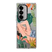 Galaxy Z Fold6 Clear Case BEACH GIRL