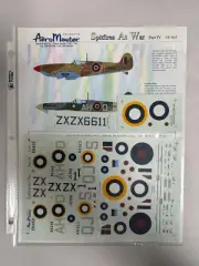 NEW AeroMaster 48-465 Spitfires At War Military Model Airplane 1/48 Decal (WM3)