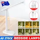 Touch Led Desk Table Lamp Bedside Night Light USB Dimmable Touch Switch Kids AU
