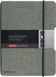 50033706 Notebook Flex Linen A5 40 Sheets Dotted FSC Mix Grey Pack of 1