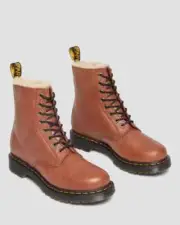 DR. MARTENS 2976 Leonore Boots Saddle Tan Farrier New 27784225