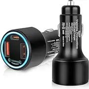 EMP Vehicle Protection, Haoguo Protector Comes with 2 USB and 1 PDni Interfaces, Lightning, Solar Flare and Surge Protection, Suitable for 12-Volt DC in Cars and Trucks